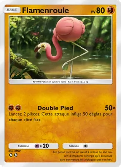 Carte Pokémon Flamenroule 044 — Réjouissances Rayonnantes