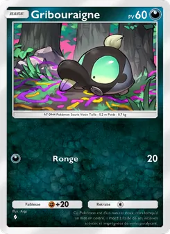 Carte Pokémon Gribouraigne 050 — Réjouissances Rayonnantes
