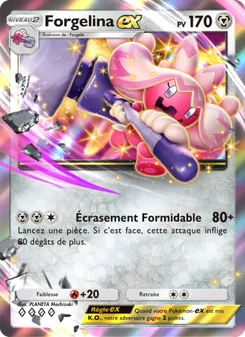 Carte Pokémon Forgelina-ex 054 — Réjouissances Rayonnantes