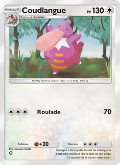 Carte Pokémon Coudlangue 063 — Réjouissances Rayonnantes