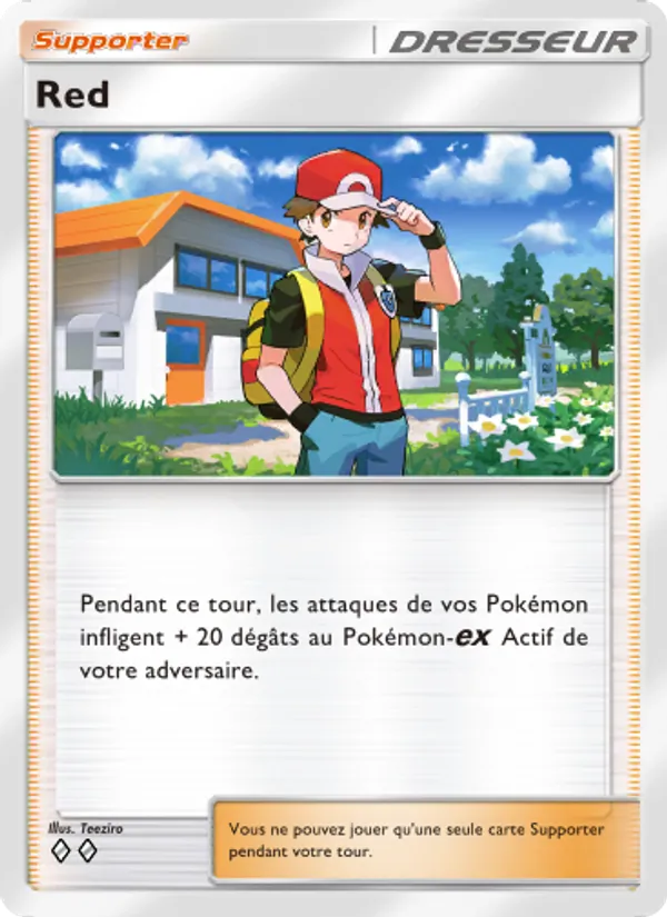 Carte Pokémon Red 071/72 de l'extension Réjouissances Rayonnantes