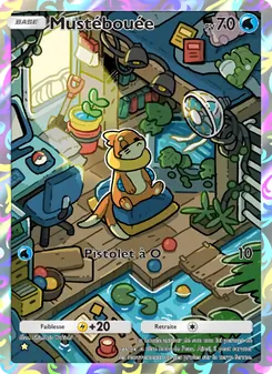 Carte Pokémon Mustébouée 074 — Réjouissances Rayonnantes