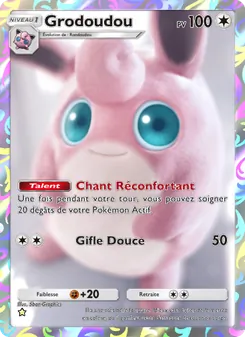 Carte Pokémon Grodoudou 078 — Réjouissances Rayonnantes