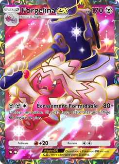 Carte Pokémon Forgelina-ex 086 — Réjouissances Rayonnantes