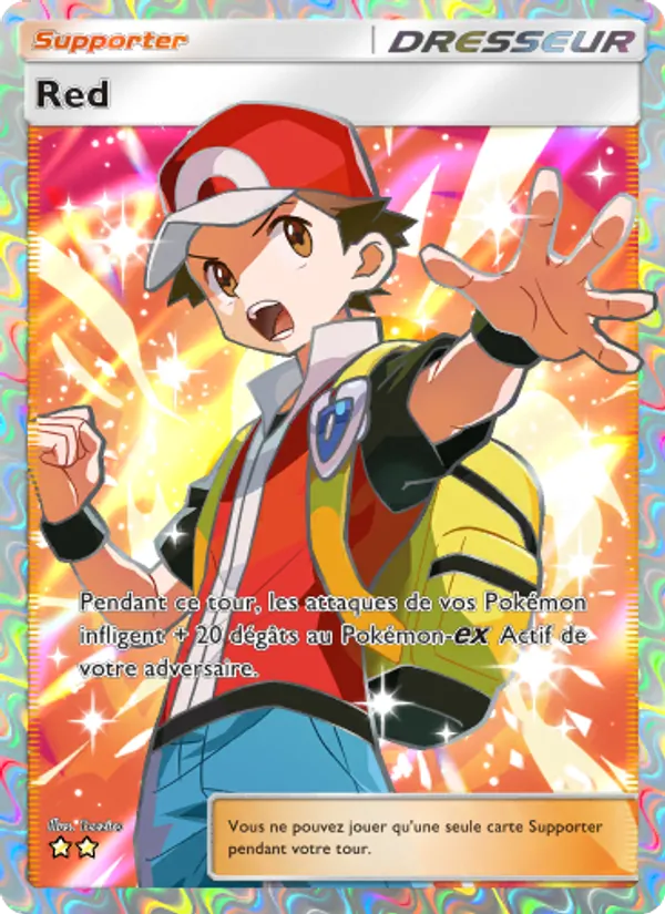Carte Pokémon Red 090/72 de l'extension Réjouissances Rayonnantes