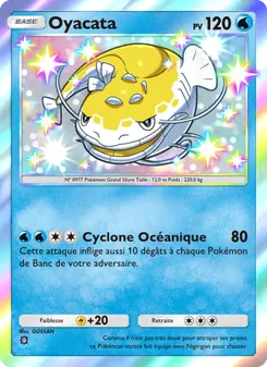 Carte Pokémon Oyacata 102 — Réjouissances Rayonnantes
