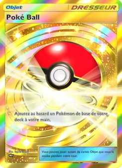 Carte Pokémon Poké Ball 111 — Réjouissances Rayonnantes