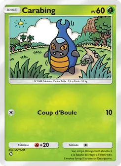 Carte Pokémon Carabing 006 — Gardiens Astraux