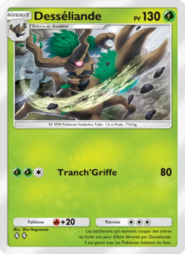 Carte Pokémon Desséliande 008/155 de l'extension Gardiens Astraux