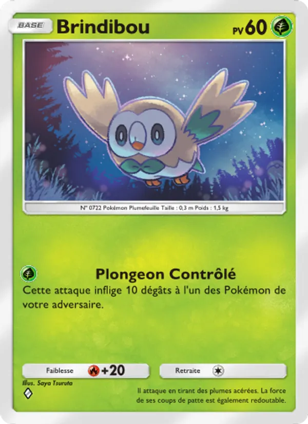 Carte Pokémon Brindibou 010/155 de l'extension Gardiens Astraux