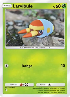Carte Pokémon Larvibule 013 — Gardiens Astraux