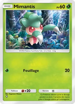 Carte Pokémon Mimantis 014 — Gardiens Astraux