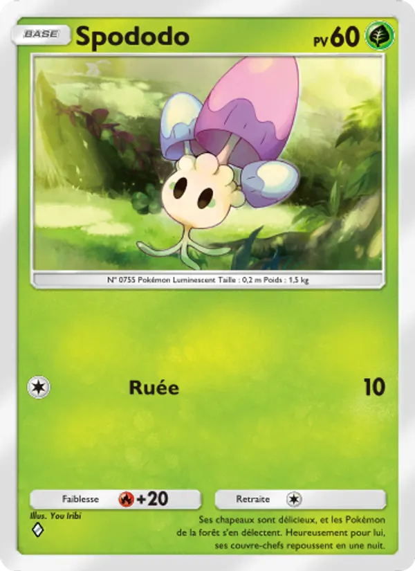 Carte Pokémon Spododo 016/155 de l'extension Gardiens Astraux