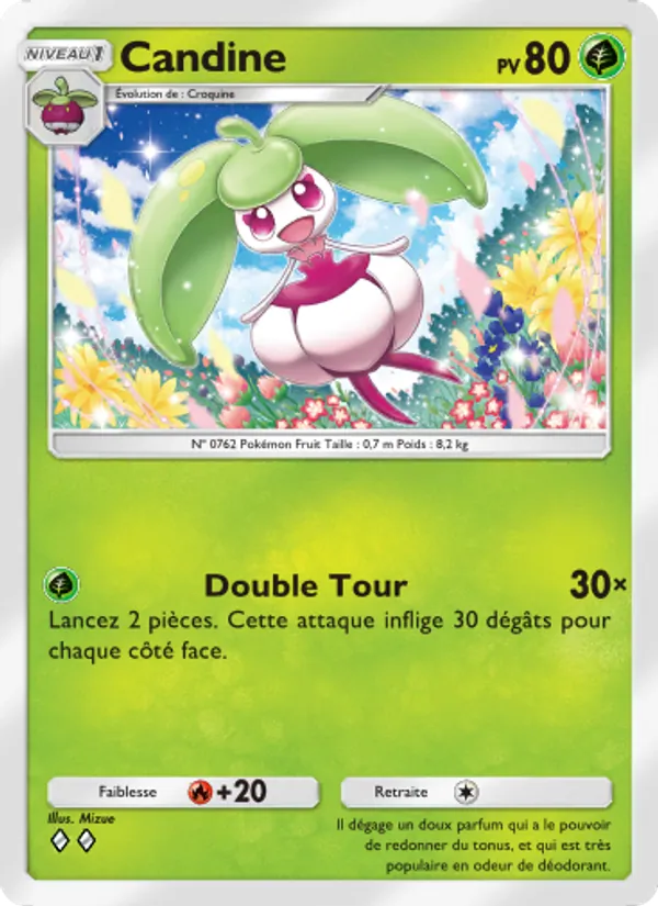 Carte Pokémon Candine 019/155 de l'extension Gardiens Astraux