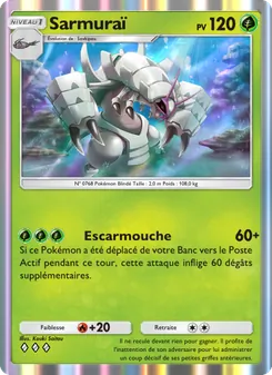Carte Pokémon Sarmuraï 022 — Gardiens Astraux