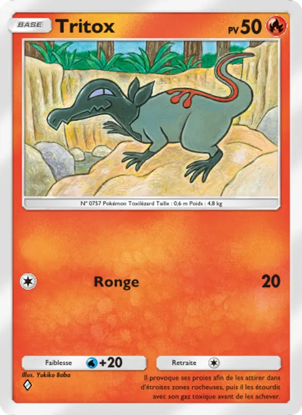 Carte Pokémon Tritox 035/155 de l'extension Gardiens Astraux