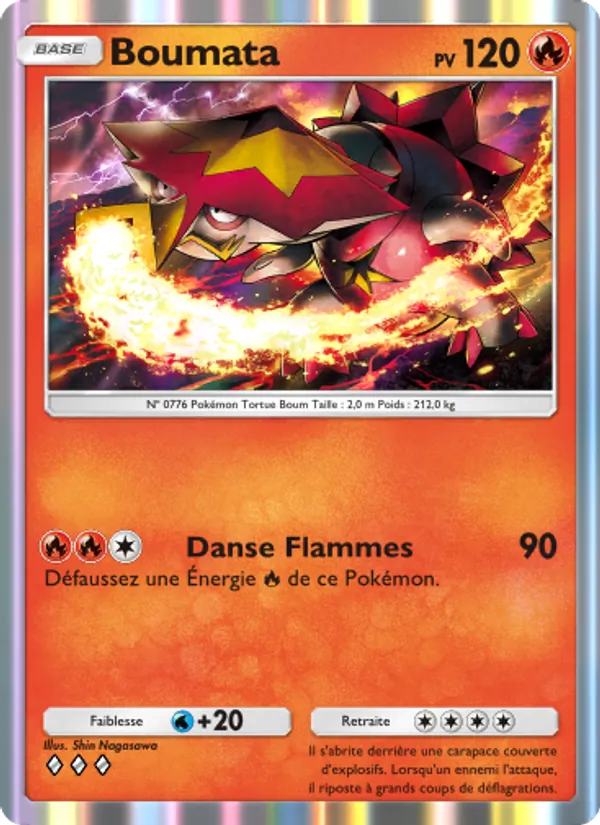 Carte Pokémon Boumata 037/155 de l'extension Gardiens Astraux