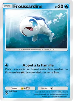Carte Pokémon Froussardine 050 — Gardiens Astraux