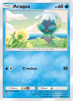 Carte Pokémon Araqua 052 — Gardiens Astraux