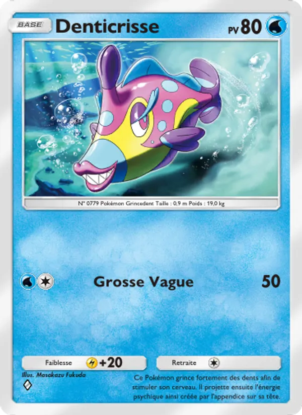Carte Pokémon Denticrisse 055/155 de l'extension Gardiens Astraux