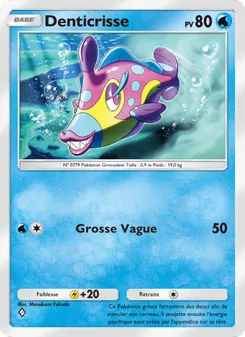 Carte Pokémon Denticrisse 055 — Gardiens Astraux