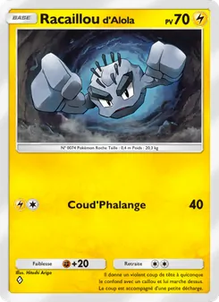 Carte Pokémon Racailloud'Alola 059 — Gardiens Astraux