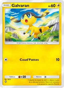 Carte Pokémon Galvaran 062 — Gardiens Astraux
