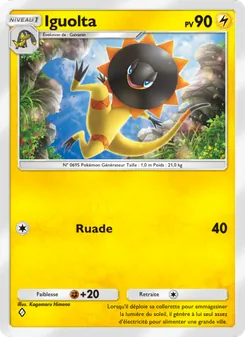 Carte Pokémon Iguolta 063 — Gardiens Astraux