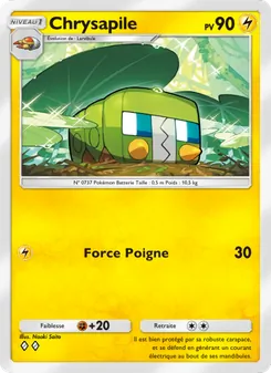 Carte Pokémon Chrysapile 064 — Gardiens Astraux