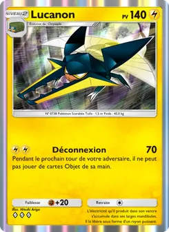 Carte Pokémon Lucanon 065 — Gardiens Astraux