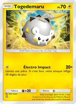 Carte Pokémon Togedemaru 067 — Gardiens Astraux