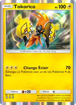 Carte Pokémon Tokorico 068 — Gardiens Astraux