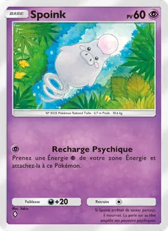 Carte Pokémon Spoink 071 — Gardiens Astraux