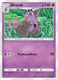 Carte Pokémon Groret 072 — Gardiens Astraux