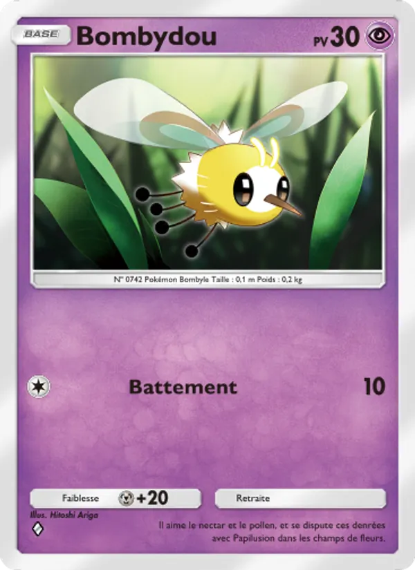 Carte Pokémon Bombydou 078/155 de l'extension Gardiens Astraux