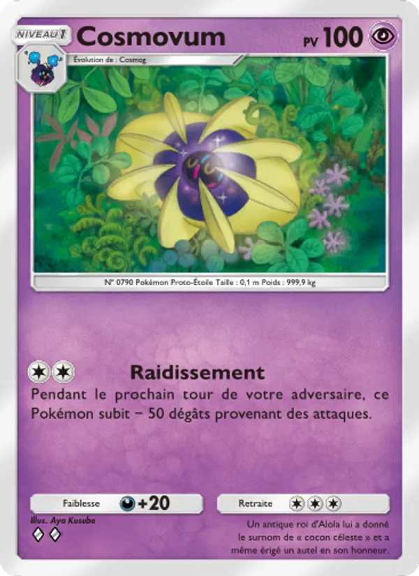 Carte Pokémon Cosmovum 086/155 de l'extension Gardiens Astraux