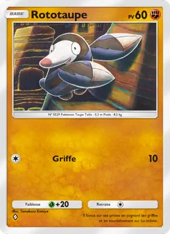 Carte Pokémon Rototaupe 093 — Gardiens Astraux