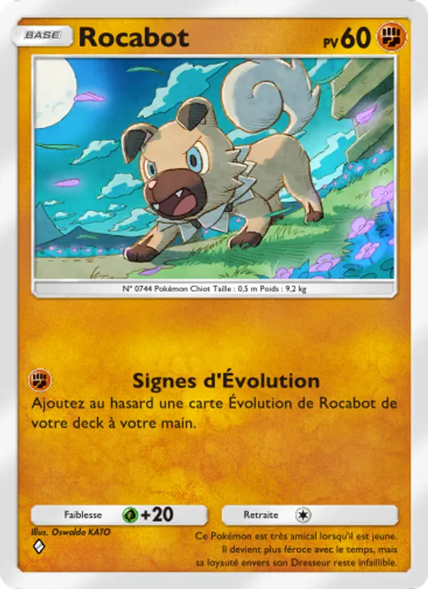 Carte Pokémon Rocabot 098/155 de l'extension Gardiens Astraux