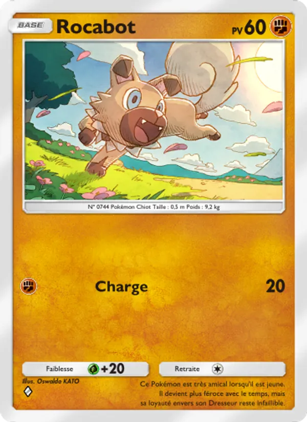 Carte Pokémon Rocabot 099/155 de l'extension Gardiens Astraux
