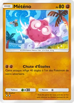 Carte Pokémon Météno 105 — Gardiens Astraux