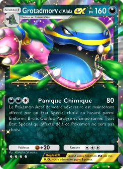 Carte Pokémon Grotadmorvd'Alola-ex 111 — Gardiens Astraux