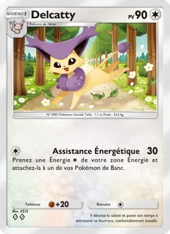 Carte Pokémon Delcatty 130 — Gardiens Astraux
