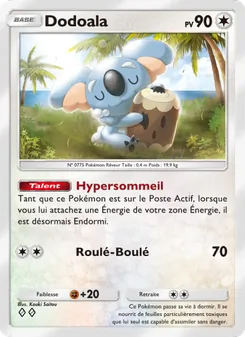 Carte Pokémon Dodoala 141 — Gardiens Astraux