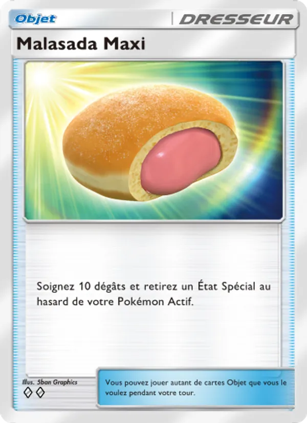 Carte Pokémon Malasada Maxi 142/155 de l'extension Gardiens Astraux