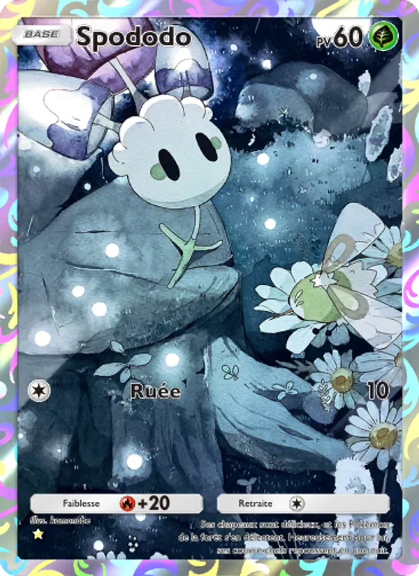 Carte Pokémon Spododo 157/155 de l'extension Gardiens Astraux