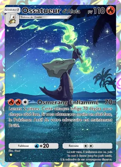 Carte Pokémon Ossatueurd'Alola 160 — Gardiens Astraux