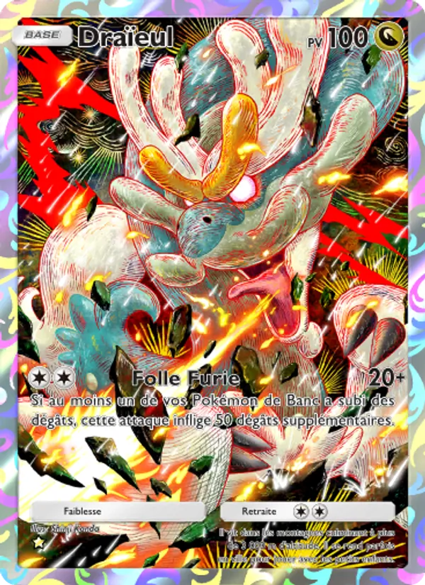Carte Pokémon Draïeul 176/155 de l'extension Gardiens Astraux