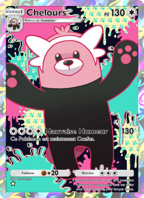 Carte Pokémon Chelours 178/155 de l'extension Gardiens Astraux