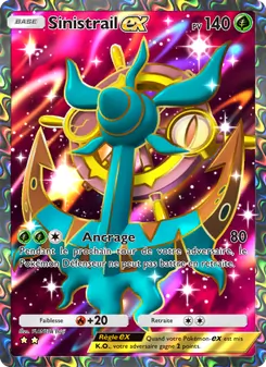 Carte Pokémon Sinistrail-ex 181 — Gardiens Astraux