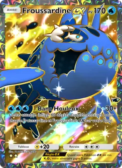 Carte Pokémon Froussardine-ex 184 — Gardiens Astraux